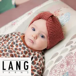 Strickanleitung – Stirnband "Ylva" aus Lang Yarns Merino 200 Bébé