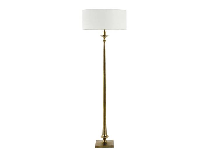 Pied de lampadaire sabine en métal doré - ø 21 x 142 cm