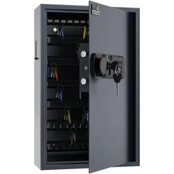 Profirst Schlüsseltresor LockGuard 104 Fingerprintschloss anthrazit