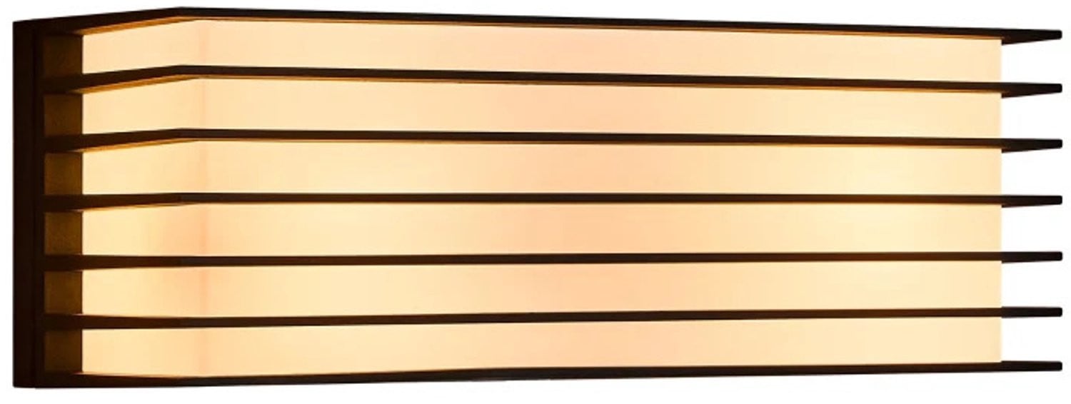 Set van 3 Nordlux Fluctus LED Wandlampen voor tuin en terras, Zwart, IP44