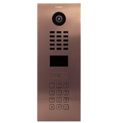DoorBird D2101KV IP Video Türsprechanlage – Bronze-Optik (PVD)