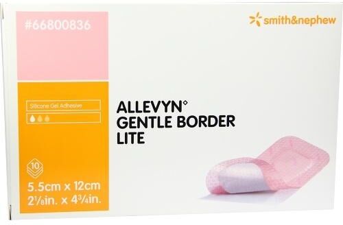 Allevyn Gentle Border Lite 5,5x12 cm Schaumverb.