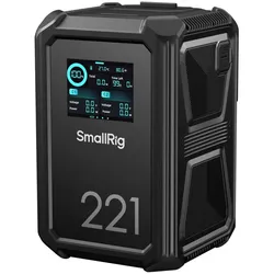 SmallRig 4985 X-Touch Smart Triple-Proof V Mount Batterie X221 (Kamera Akku), Kamera Stromversorgung, Schwarz