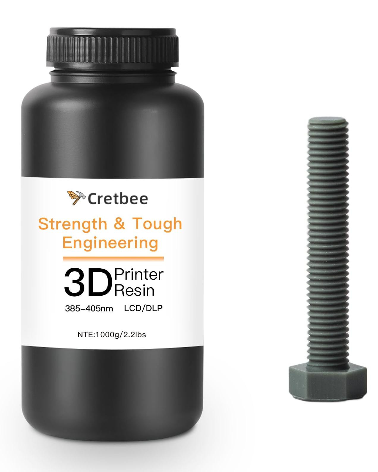 Dripio 3D-print hars voor functionele onderdelen, donkergrijs, 1 kg