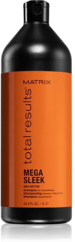 Matrix Mega Sleek Shampoo for Smoothness shampoing pour cheveux indisciplinés et frisottis 1000 ml