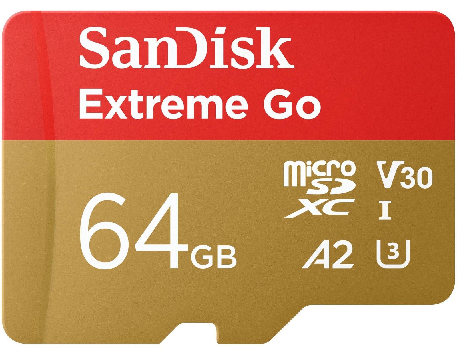 SanDisk Extreme Go Micro SDXC-kaart 64GB