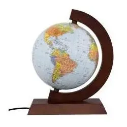 Zachem, Globus, Beleuchteter politischer Globus 25 cm ENG (25 cm)