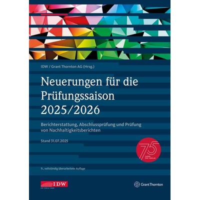 Neuerungen für die Prüfungssaison 2025/2026- inklusive Update als Download, Taschenbuch von , IDW Verlag GmbH, 978-3-8021-3220-9