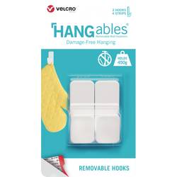 VELCRO® VELCRO® Mikro-Klebe-Haken 450g, 2 St. wiederablösbar weiß Weiß Inhalt: 2 St. VEL-30106-WEU