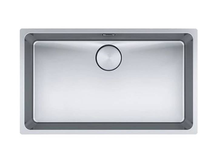 Franke Mythos MYX 110-70 Spülbecken Druckknopfventil Edelstahl