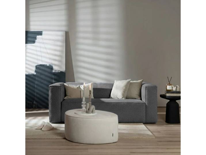Bronx71 Design Sofa Memphis 2,5-Sitzer Stoff anthrazit