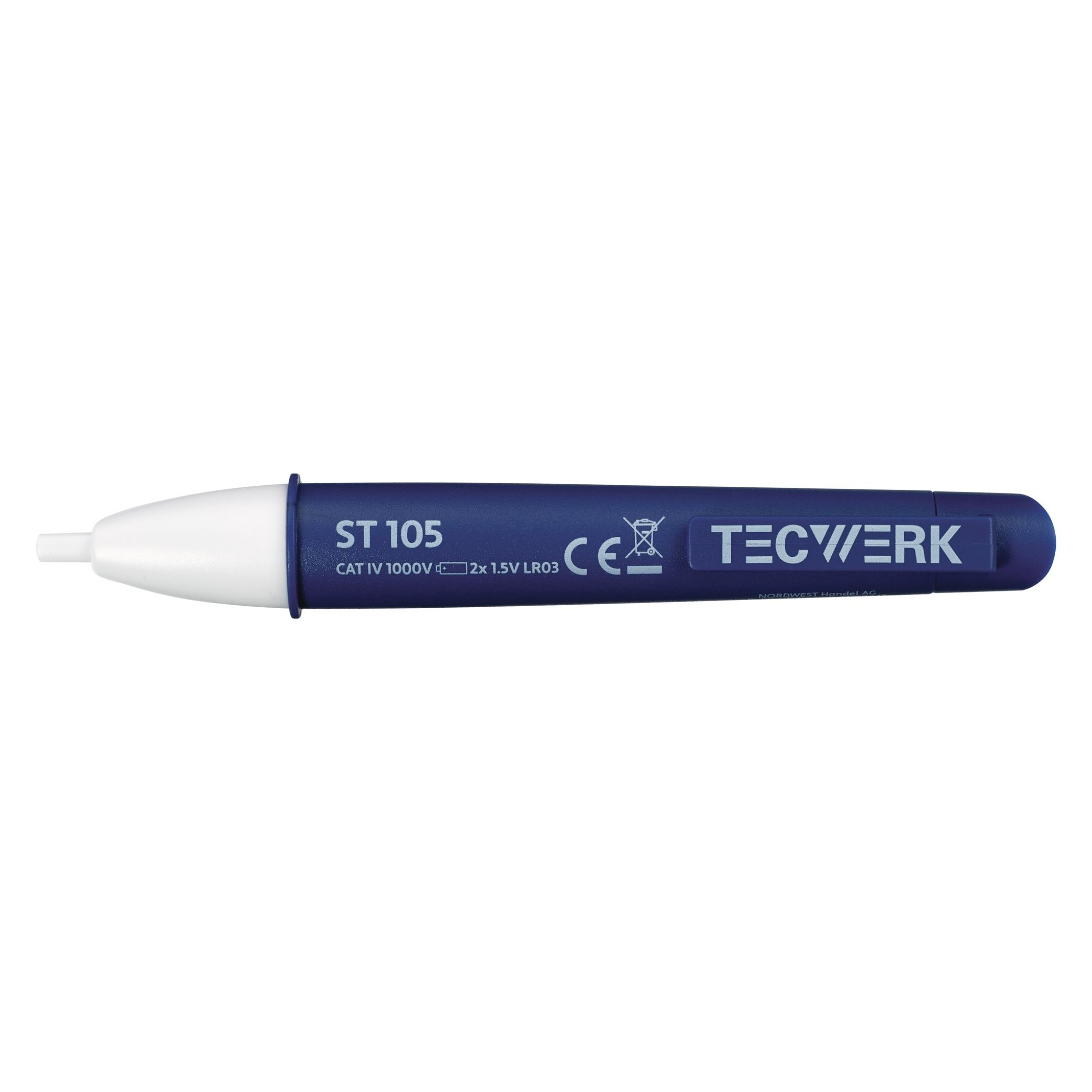 Tecwerk Spannungstester (CAT IV 1000V, Spannungsprüfer) (2000828945)