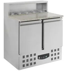 Combisteel Pizzatisch 2 Türen