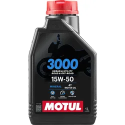 MOTUL 3000 4T Motorenöl - 15W50 1 l