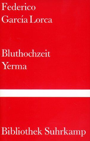 Federico García Lorca - Bluthochzeit / Yerma. - Preis vom 30.09.2026 22:30:23 h