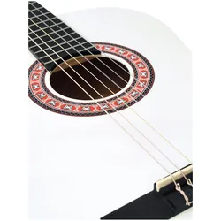 Dimavery AC-303 Klassikgitarre, weiss (Konzertgitarre), Gitarre, Weiss