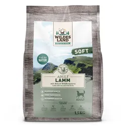 Wildes Land Ente SOFT Hundetrockenfutter WL Lamm SOFT 1,5kg Hundetrockenfutter