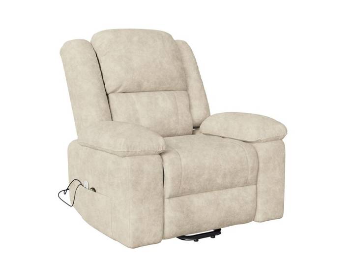Fauteuil de Relaxation Massant Fauteuil Relax électrique Massant Fauteuil RéGlable 90 à 160° avec Fonction de Chauffage Marron