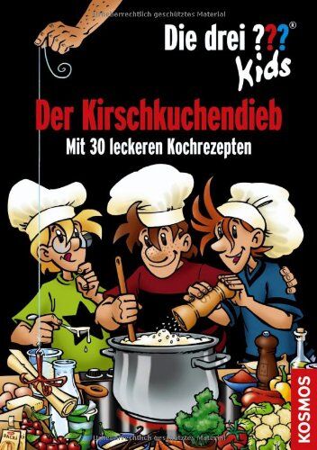 Boris Pfeiffer - Die drei ??? Kids, Der Kirschkuchendieb: Mit 30 leckeren Kochrezepten - Preis vom 12.10.2026 11:37:12 h