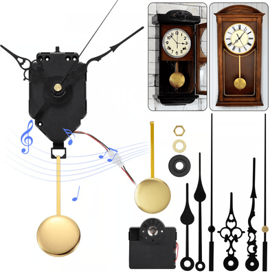 Combo Retail Shop Quartz Clock Movement Mechanism With Chime For DIY Repair And Wall Clock Restoration Quartz Clock Movement Mechanism With Chime For DIY Repair And Wall Clock Restoration