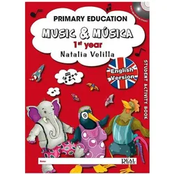 Natalia Velilla, Music & Música Volumen 1 (Student Activity Book) Alle Instrumente Buch + DVD, Fachbücher von Natalia Velilla