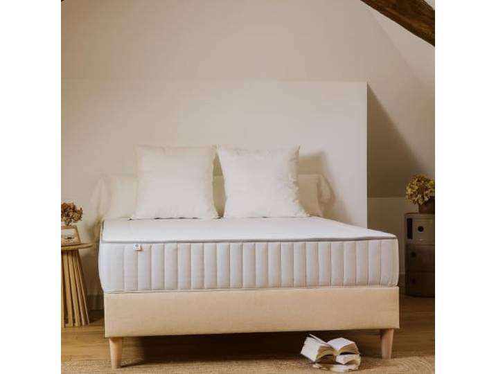 Kadolis Matratze für Erwachsene 140x190x25 cm Evo R – Taschenfederkern mit 7 Komfortzonen