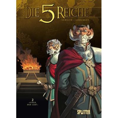 Die 5 Reiche. Band 2, Gebundene Ausgabe von Lewelyn, Splitter-Verlag, 978-3-96219-579-3