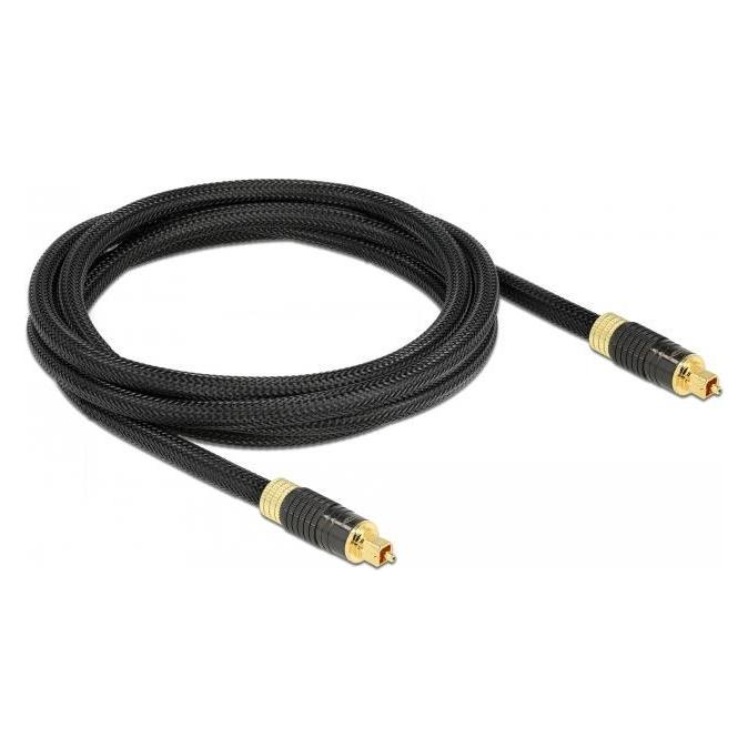 Delock TOSLINK Standard Kabel Stecker (2 m, Toslink Kabel) (86593)