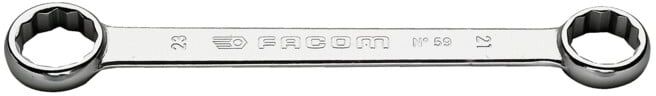 Facom Clé à double anneau droite 26×28 mm (59.26X28)