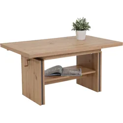 Couchtisch HILMAR (LBH 165x67x66 cm) - braun - LBH 165x67x66 cm