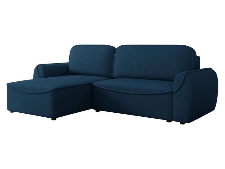 MIRJAN24 Ecksofa Loom, Moderne Eckcouch für Wohnzimmer, Schlaffunktion und Bettkasten (Farbe: Cruz 79)