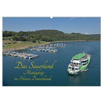 Das Sauerland - Mittelgebirge im Herzen Deutschlands (Wandkalender 2026 DIN A2 quer), CALVENDO Monatskalender