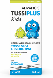 Advancis Tussi Plus Kids Tosse Seca e Produtiva 140 ml