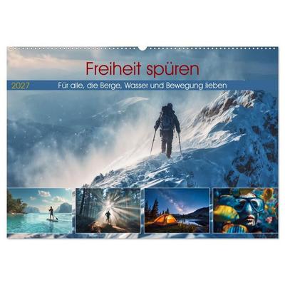 Freiheit spüren (Wandkalender 2027 DIN A2 quer), CALVENDO Monatskalender