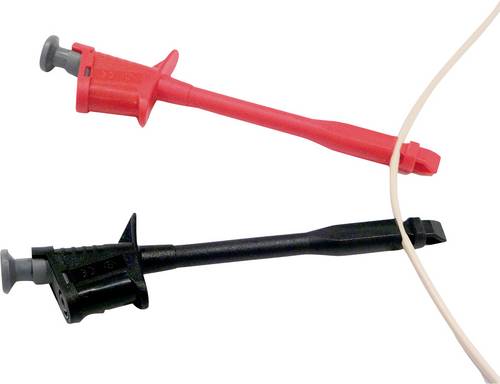 Chauvin Arnoux Abgreifklemme CAT II Rot, Schwarz