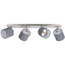 Deckenlampe Wohnzimmerleuchte Schlafzimmerlampe 4 Flammig Spots beweglich B 70cm
