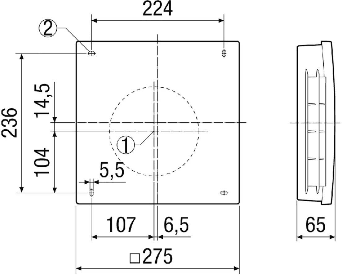 MAICO Außenabdeckung PPB 30 AK