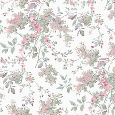 Shabby Chic by Rachel Ashwell Chelsea White Wallpaper