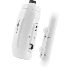 FIDLOCK Trinkflasche TWIST + Halterung bike base Set | 590 ml polar wh