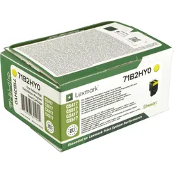 Lexmark Toner 71B2HY0 yellow
