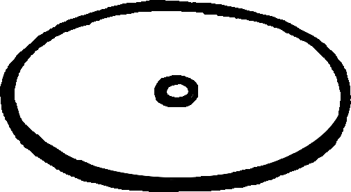 Hansa Dichtung 59911456 57x8,5x1,5mm