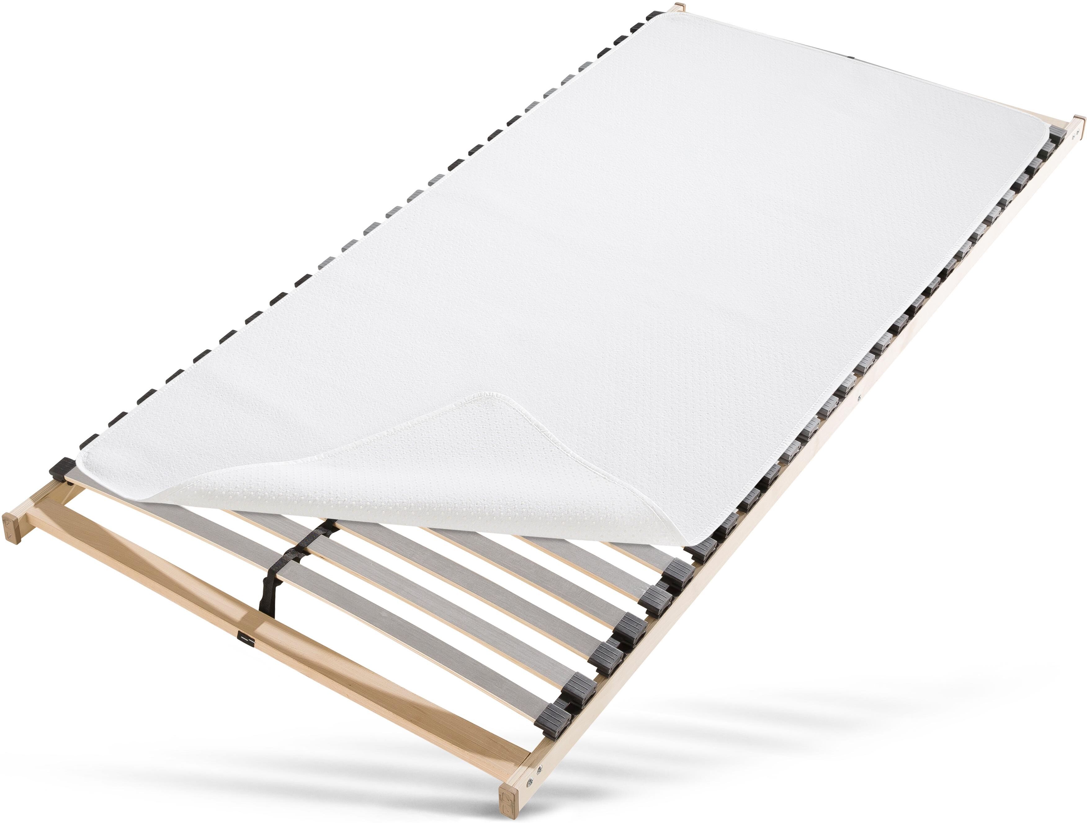 Matratzenschoner FAN "Noppen", weiss (weiß), B:80cm L:200cm, Bezug: 100% Polyester, Matratzenzubehör, Matratzenschoner, Bestseller mit 5* Top-Bewertung weiß B/H/L: 80cm x 200cm, 1 Stk.