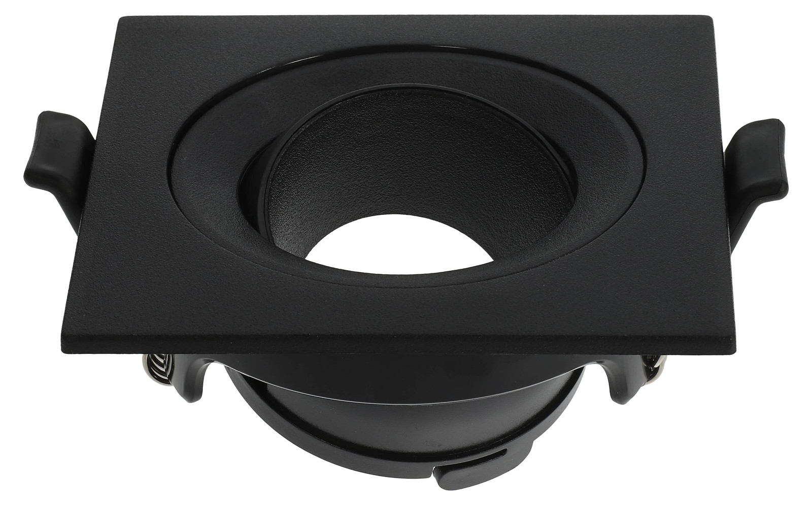 Vito Riko-SR Vierkante Verstelbare Inbouwspot GU10 fitting - 75mm - Zwart