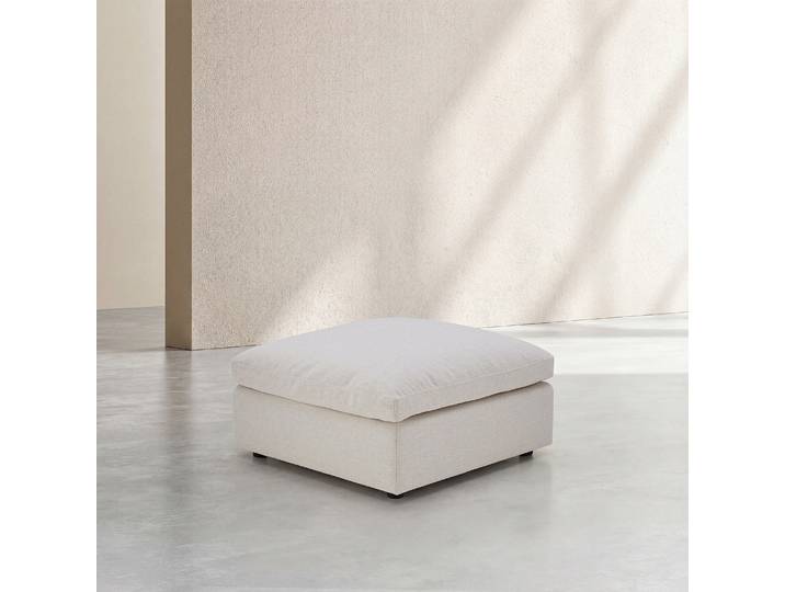 HABITAT - Repose-pieds en tissu - Ivoire - Lavinio
