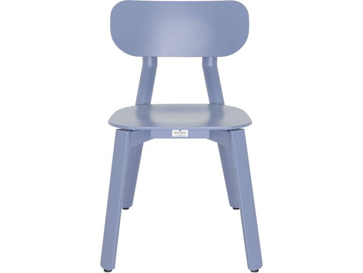 WILLISAU SWITZERLAND Stuhl Willisau Blues Buche taubenblau