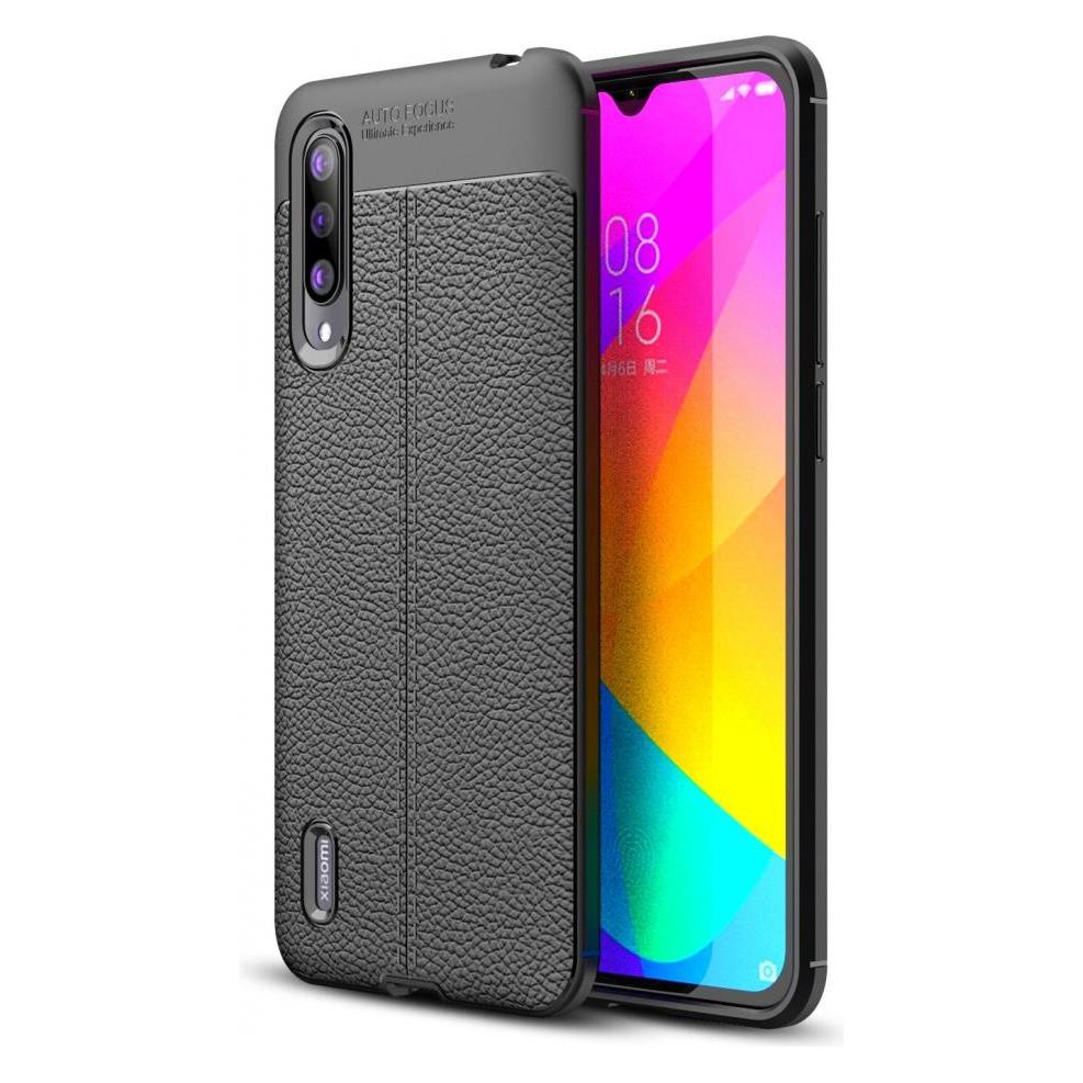 Screenguard Xiaomi Mi 9 Lite Hülle Leather Design TPU Cover (Xiaomi Mi 9 Lite) (00025685)