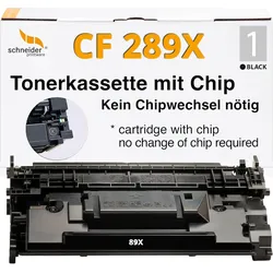 Fachgerecht aufbereitet für HP 89X CF289X [Mit Wiederverwendeten Original-Chip]
