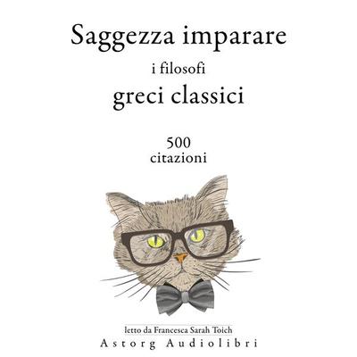 Saggezza imparare i filosofi greci classici 500 citazioni - Aristoteles,Plato,Socrates,Heraclitus,Epictetus, Audio, 9782821169104
