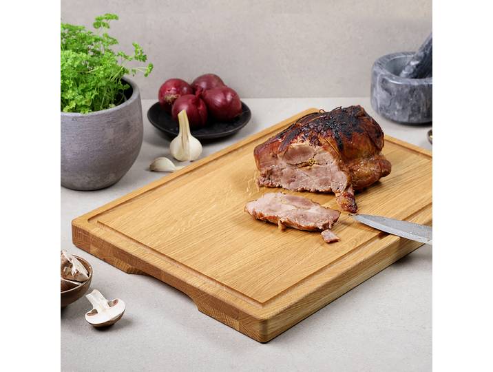 Schneidebrett Sikeb 50 x 35cm Braun