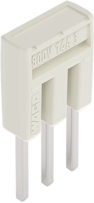 WAGO Peigne de connexion 3 voies gris clair 2000-403 (2000-403)